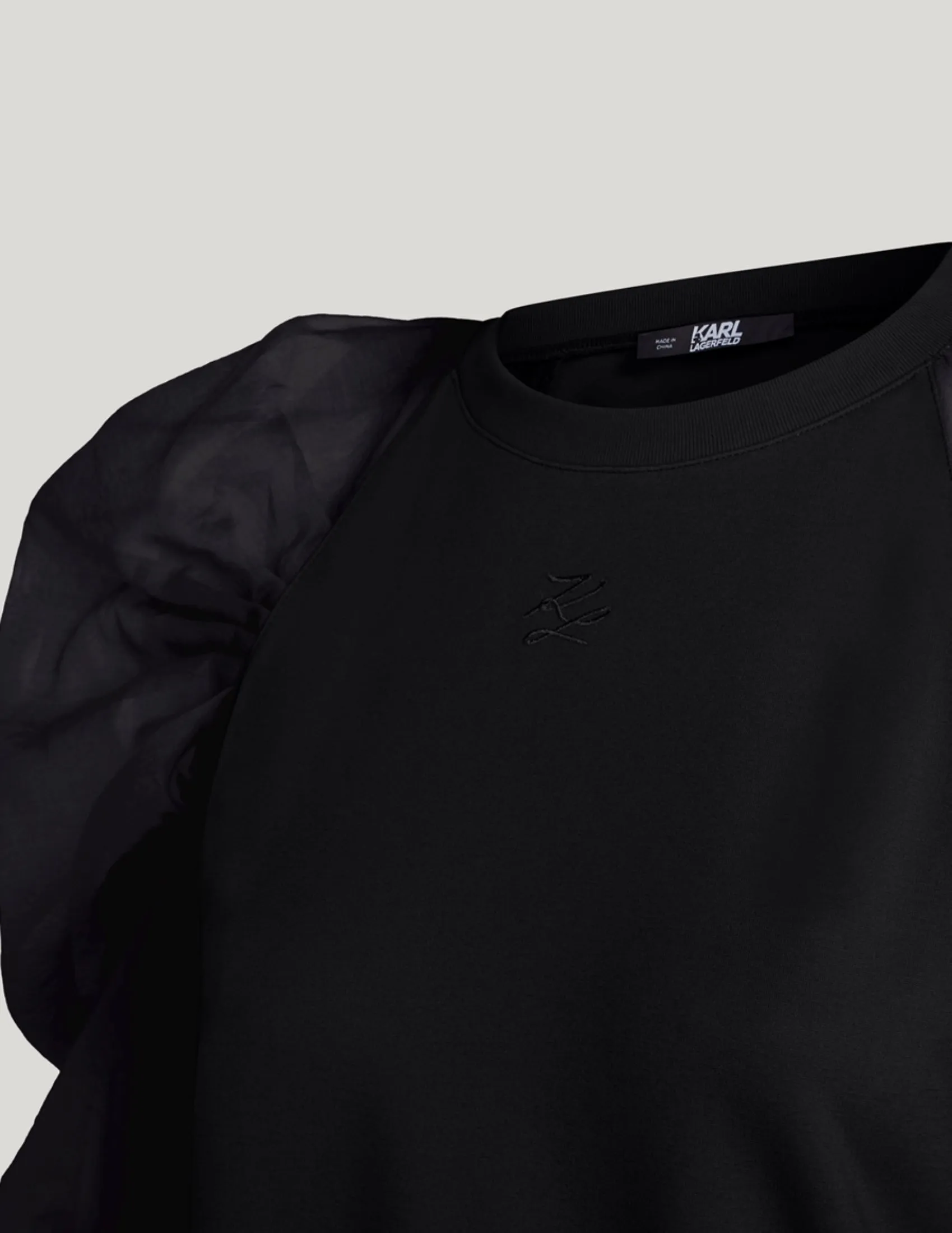 HUNKIMS EDIT ORGANZA PUFFY TOP