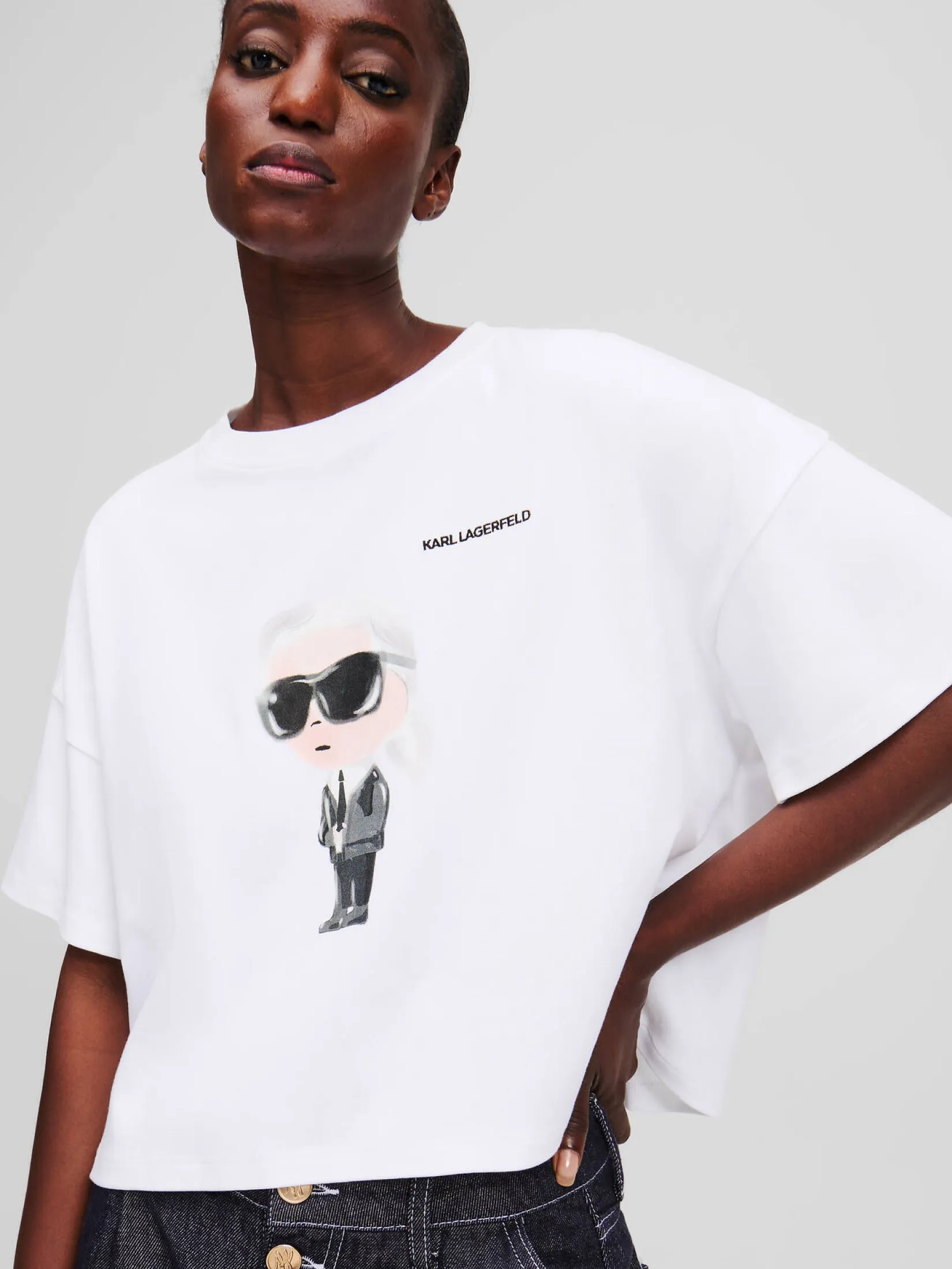 IKON AQUARELLE K BOXY TSHIRT