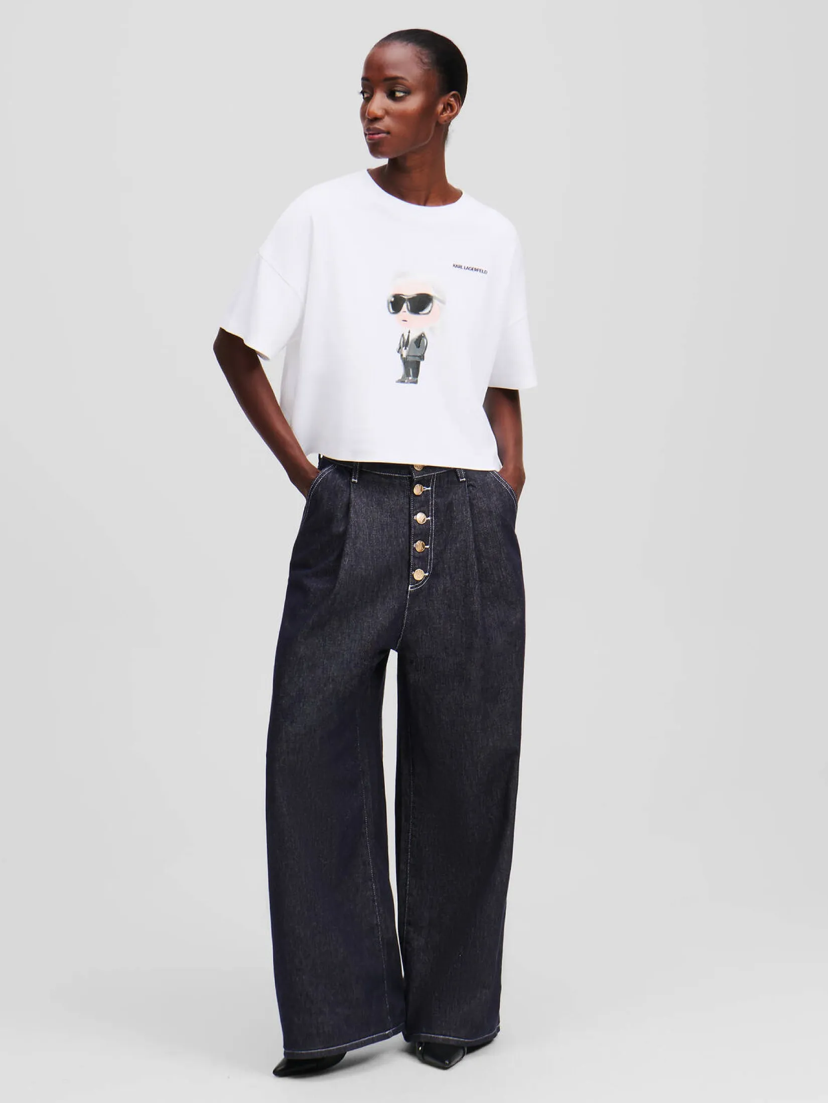 IKON AQUARELLE K BOXY TSHIRT