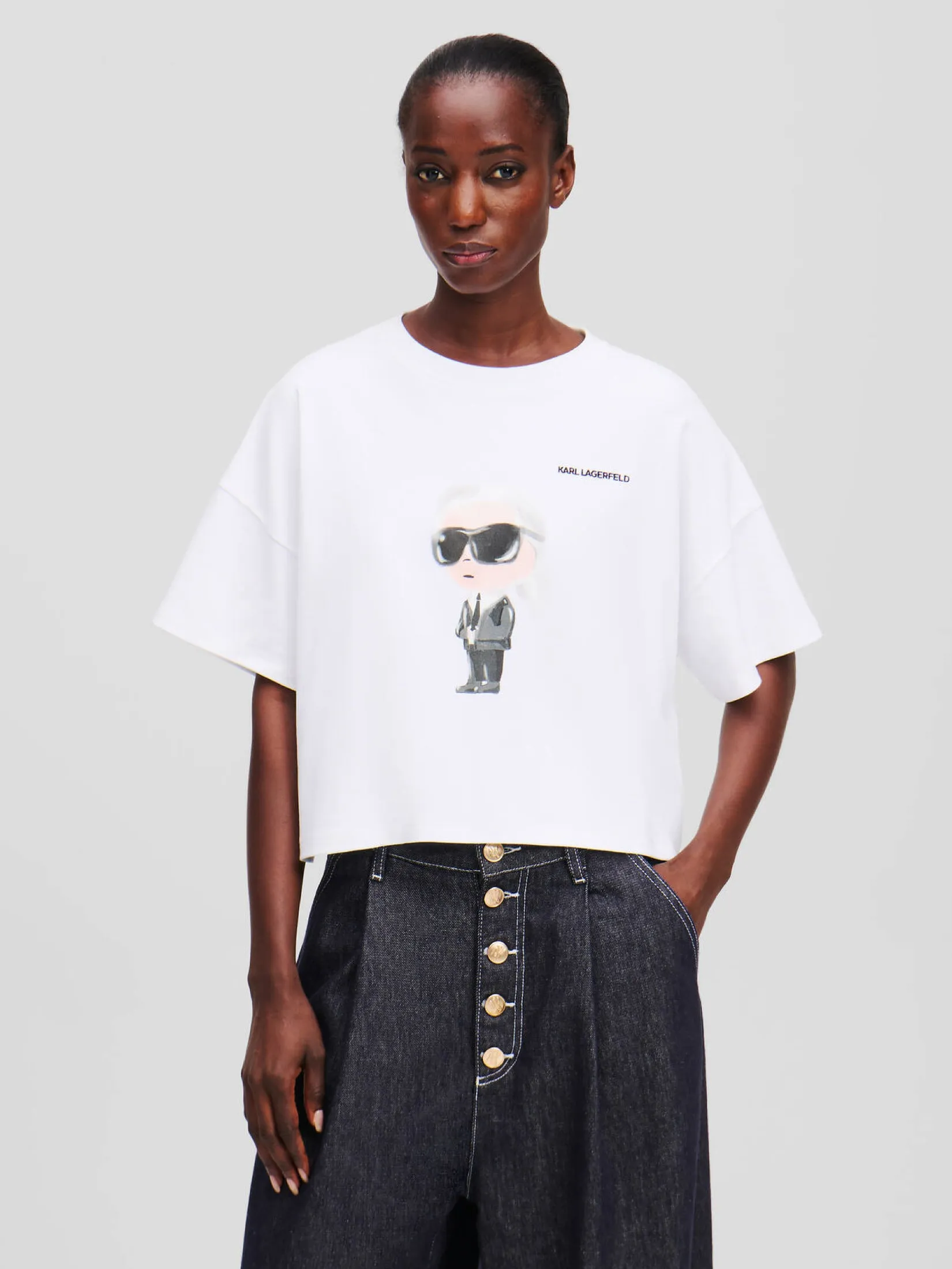 IKON AQUARELLE K BOXY TSHIRT
