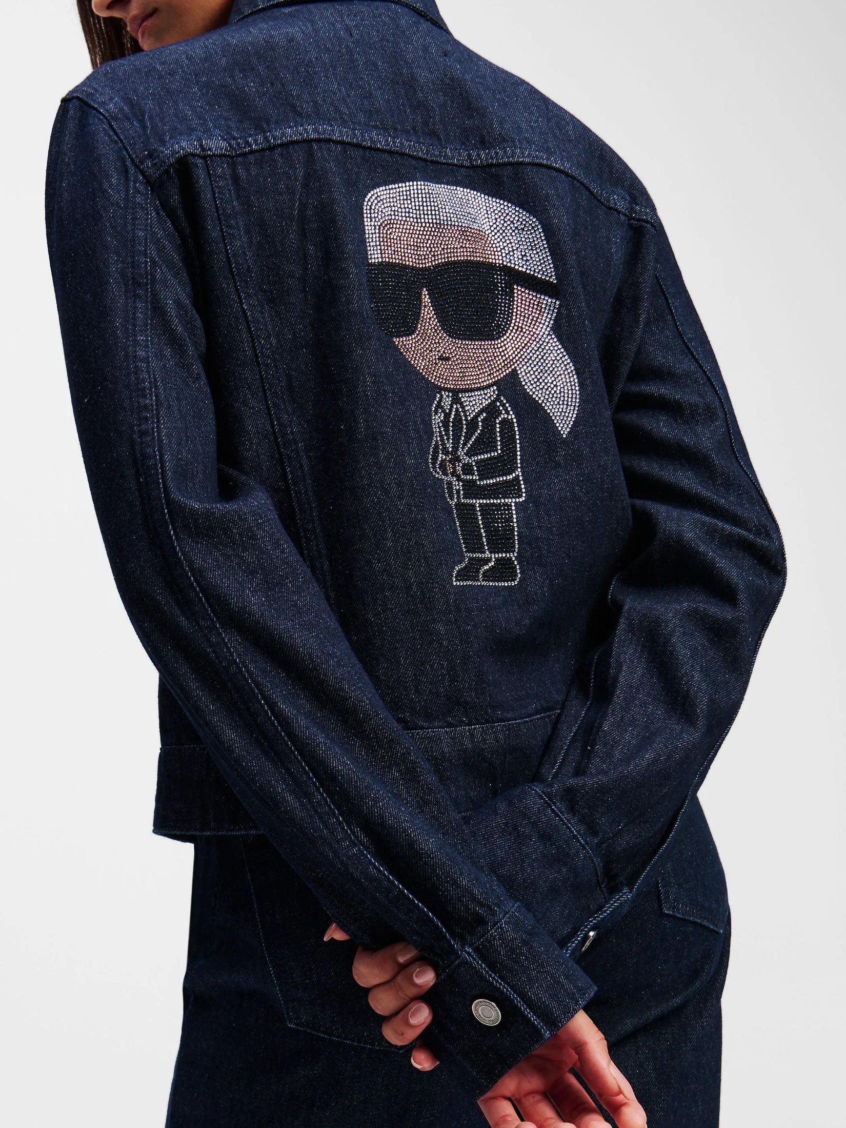 IKONIK 2.0 RHINESTONE DNM JKT