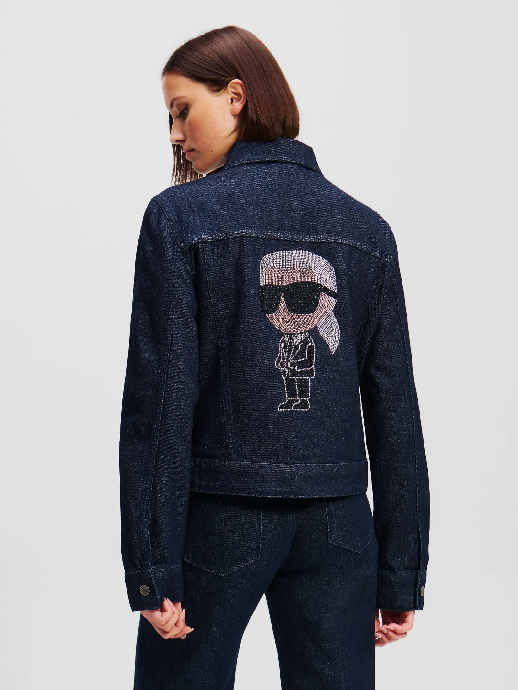 IKONIK 2.0 RHINESTONE DNM JKT