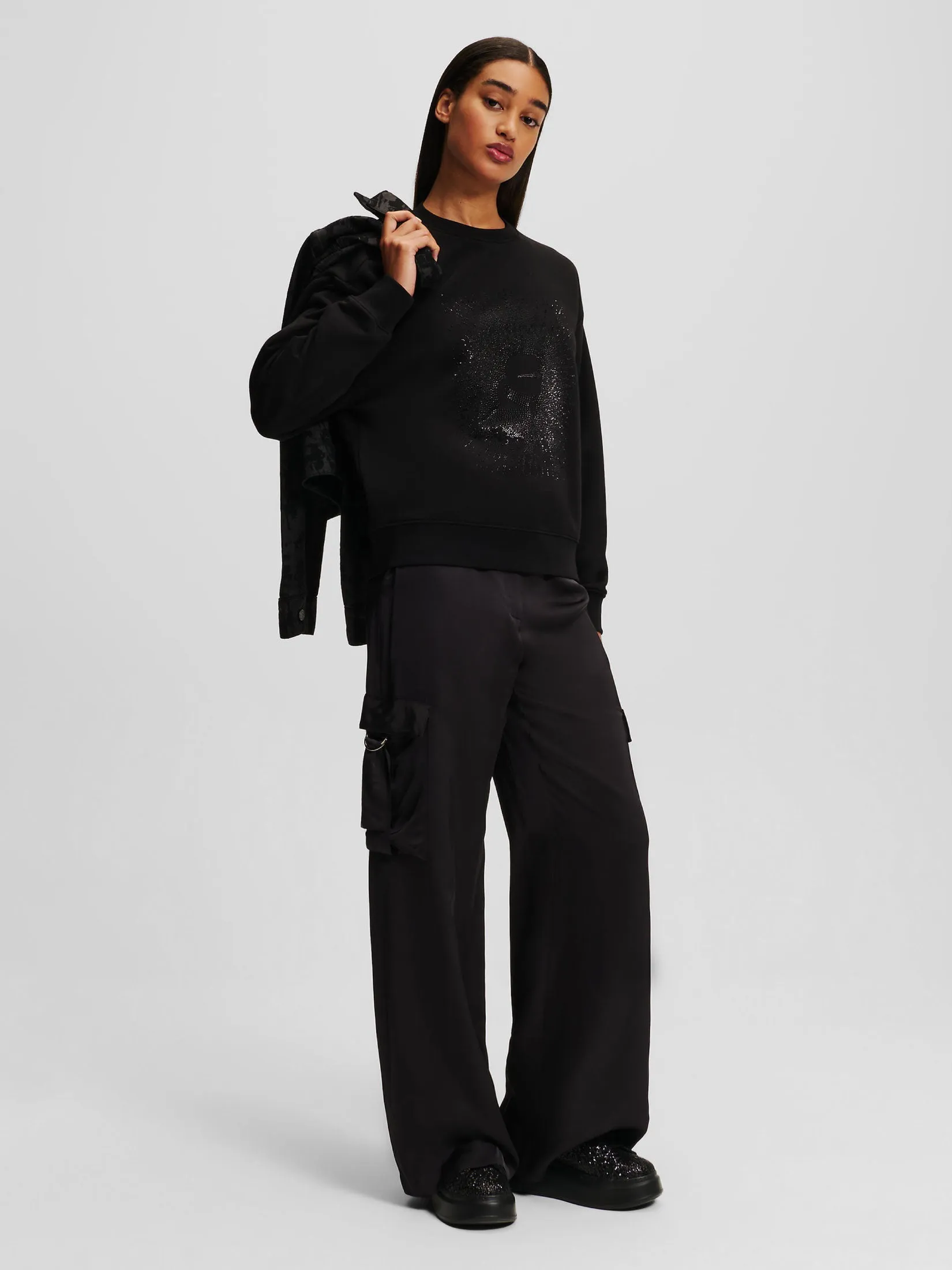 KAMEO RHINESTONE SWEATSHIRT