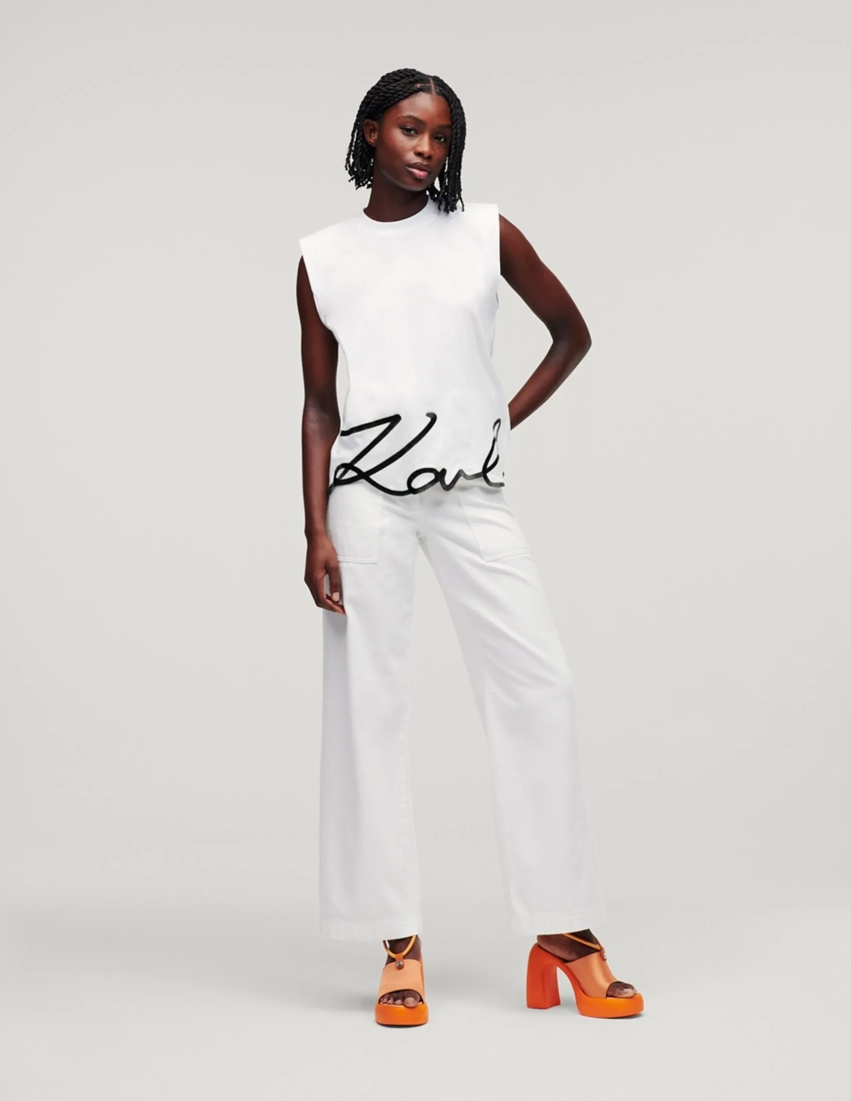 KARL SIGNATURE TANK TOP