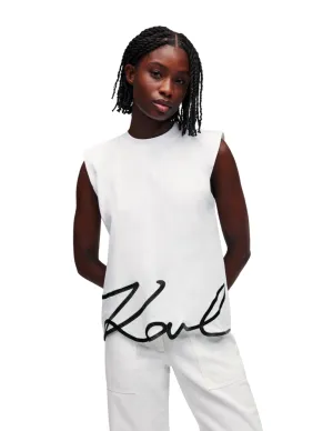KARL SIGNATURE TANK TOP