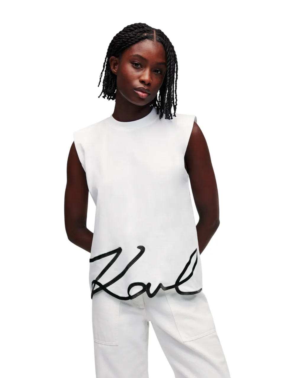 KARL SIGNATURE TANK TOP
