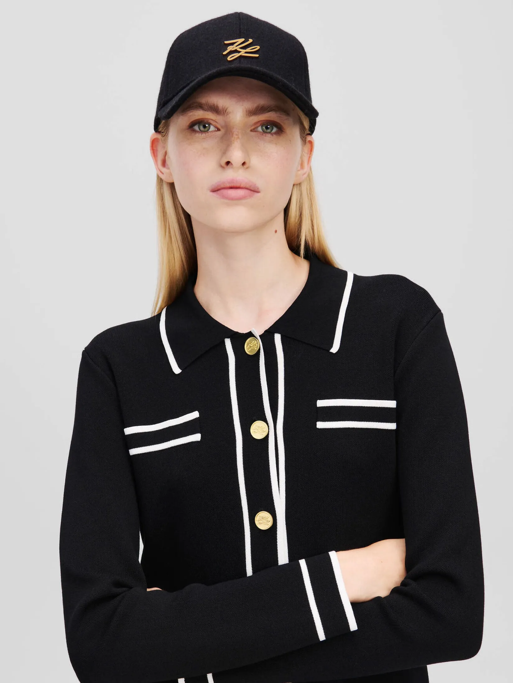 K/AUTOGRAPH PIN WOOL CAP