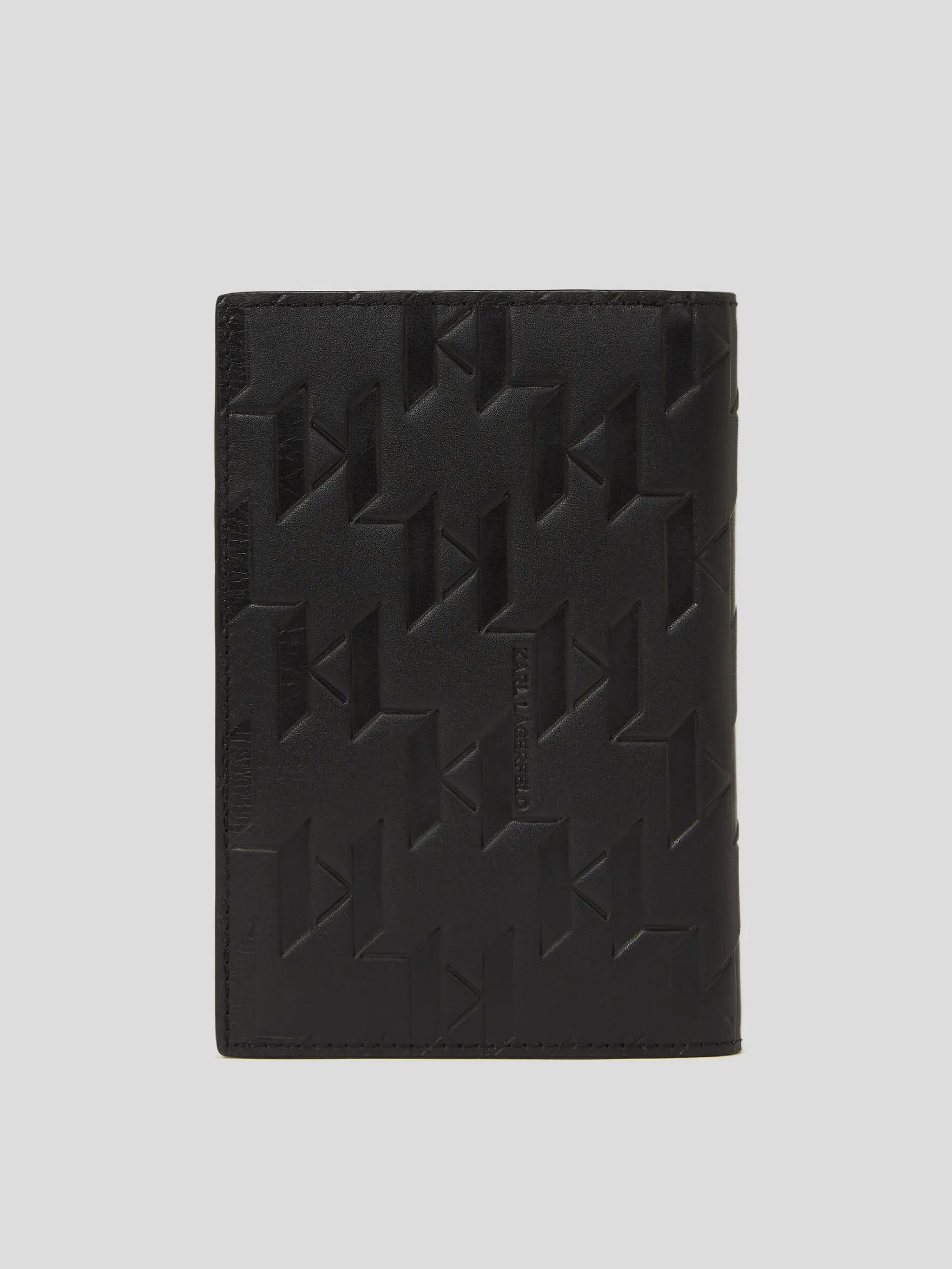 K/LOOM LEATHER PASSPORT HOLDER