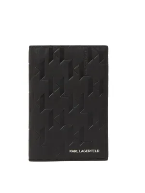 K/LOOM LEATHER PASSPORT HOLDER