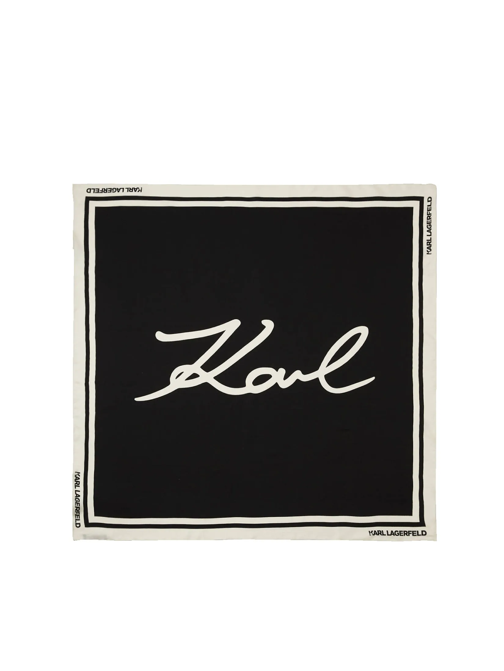 K/SIGNATURE SILK SCARF