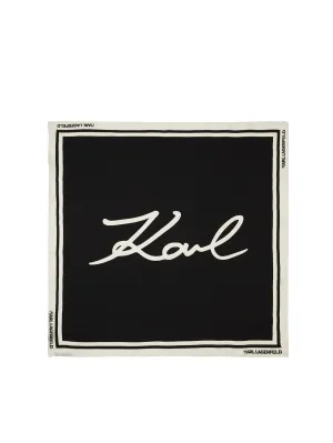 K/SIGNATURE SILK SCARF
