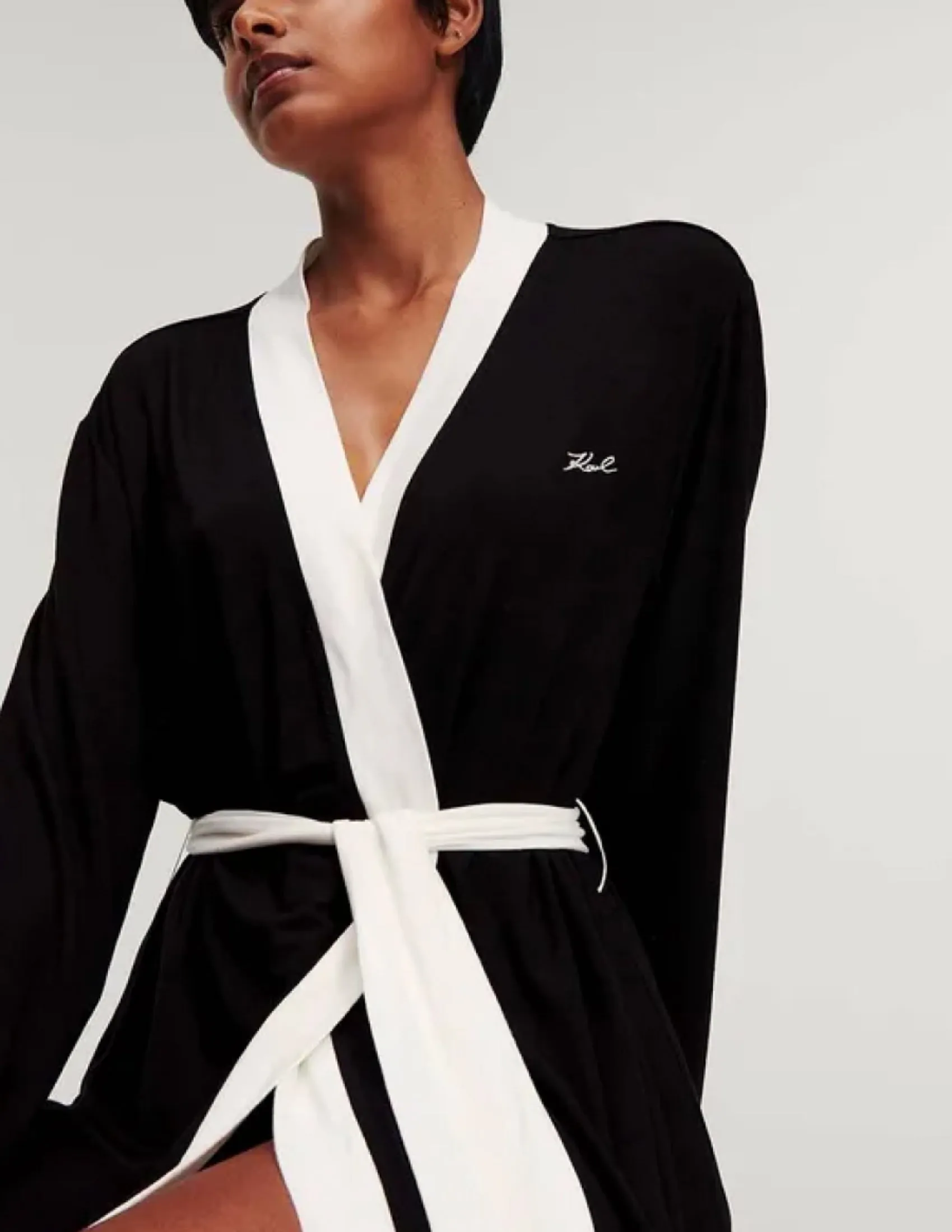 LOGO DRESSING GOWN