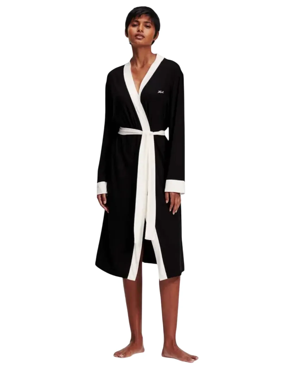 LOGO DRESSING GOWN