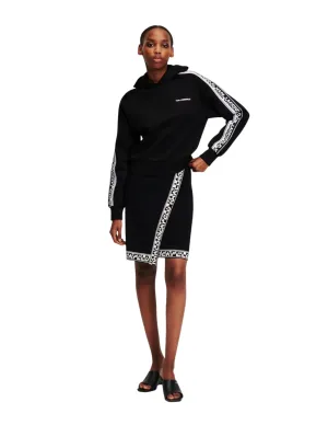 LOGO KNIT SKIRT