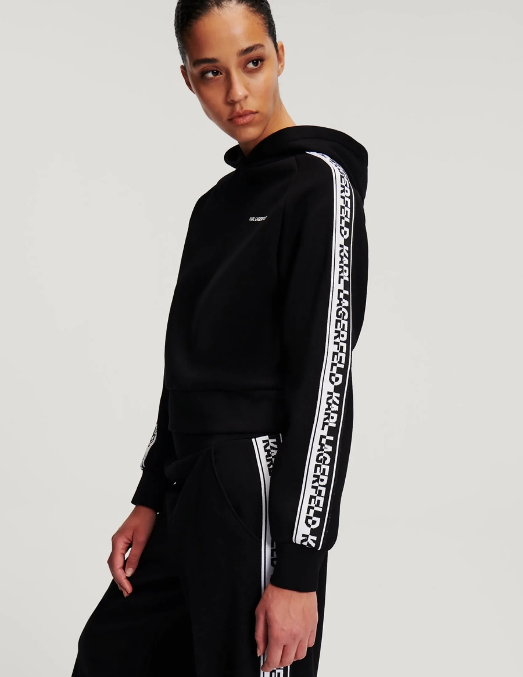LOGO TAPE HOODIE