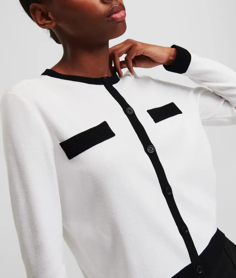 LONG-SLEEVED CARDIGAN