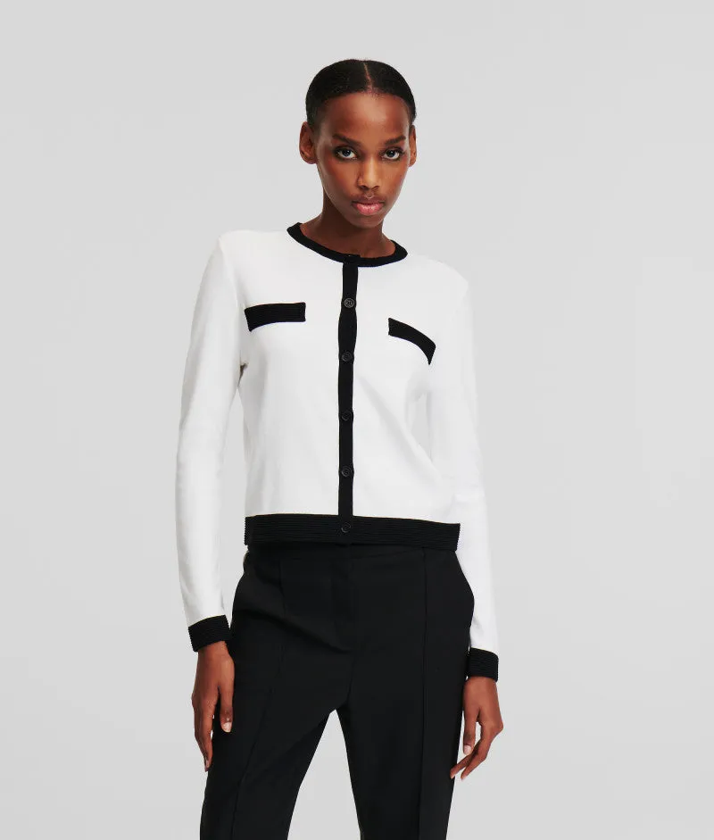 LONG-SLEEVED CARDIGAN