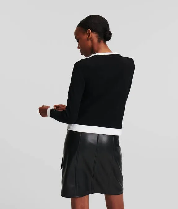 LONG-SLEEVED CARDIGAN