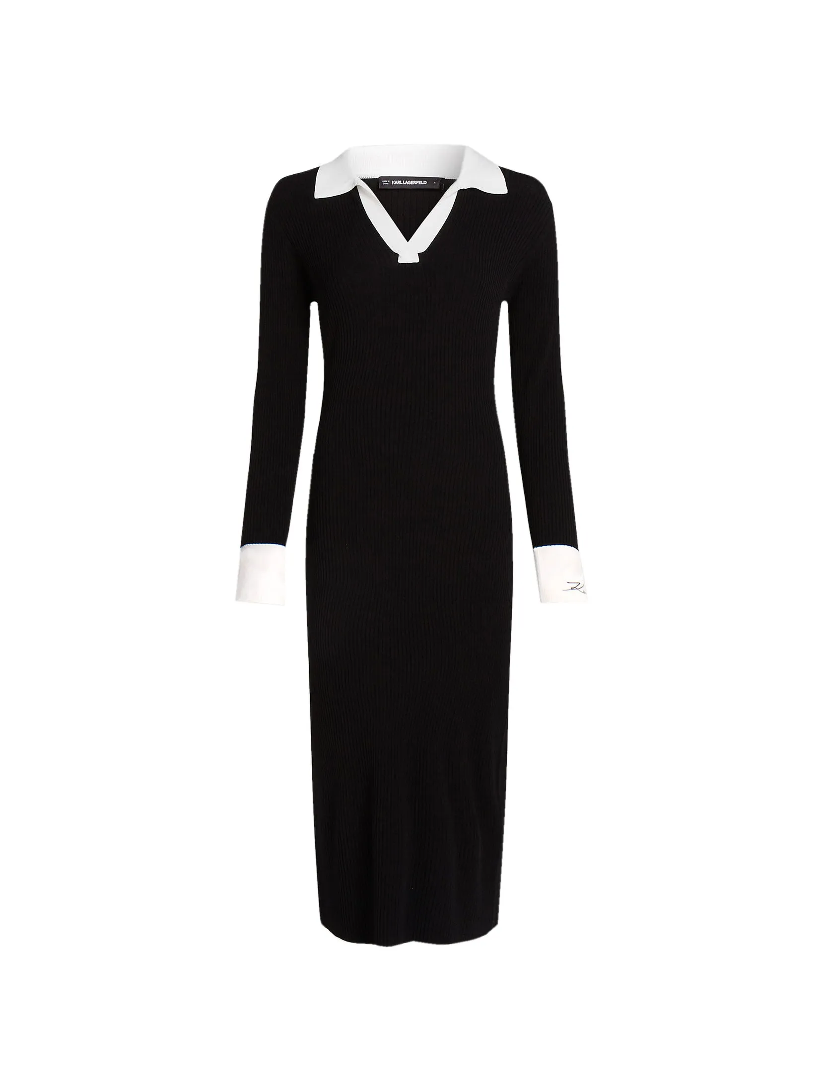 LSLV POLO KNIT DRESS