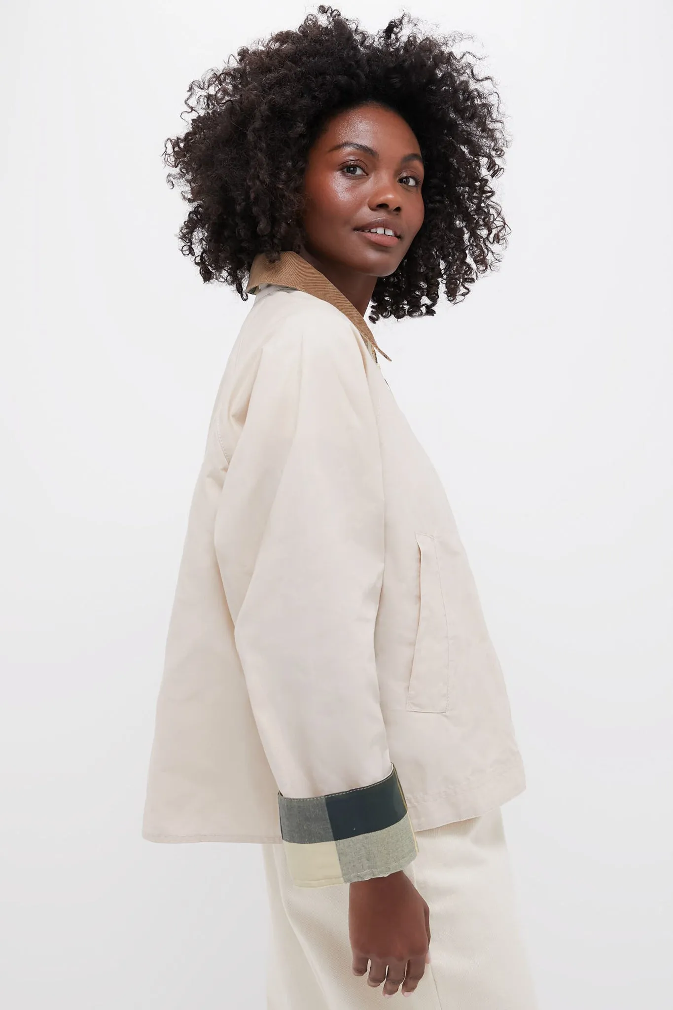 Oatmeal Catlin Showerproof Jacket