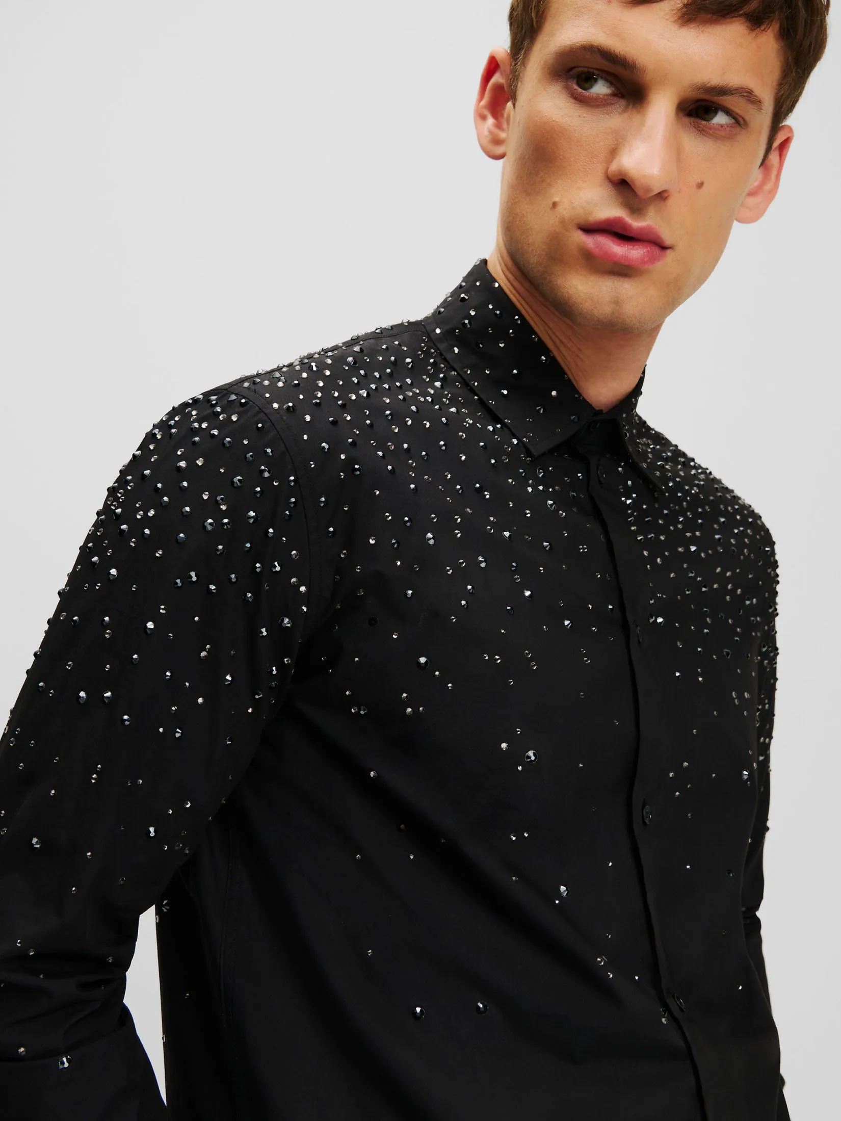 RTW-2 RHINESTONE DEGRADE SHIRT
