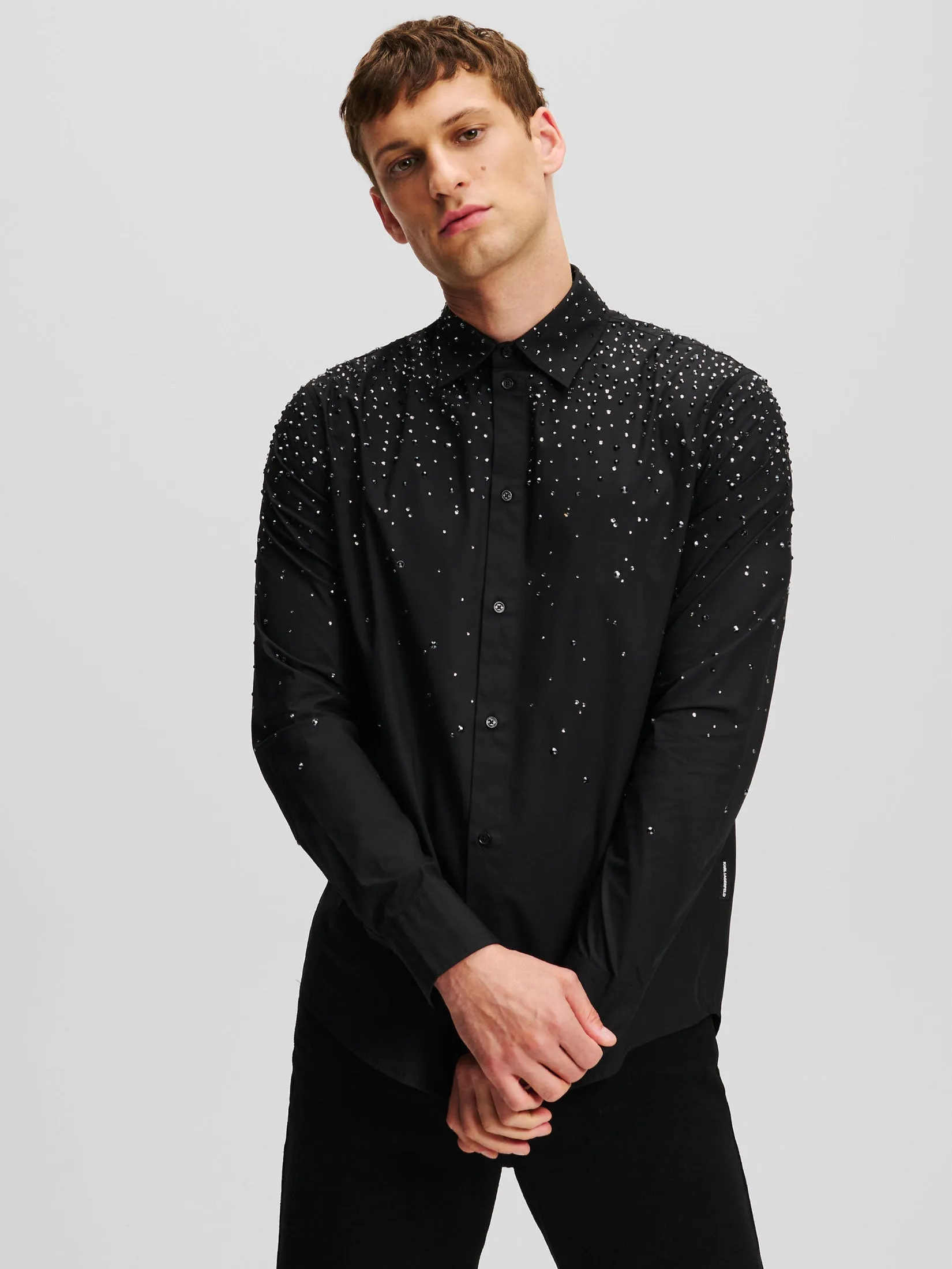 RTW-2 RHINESTONE DEGRADE SHIRT