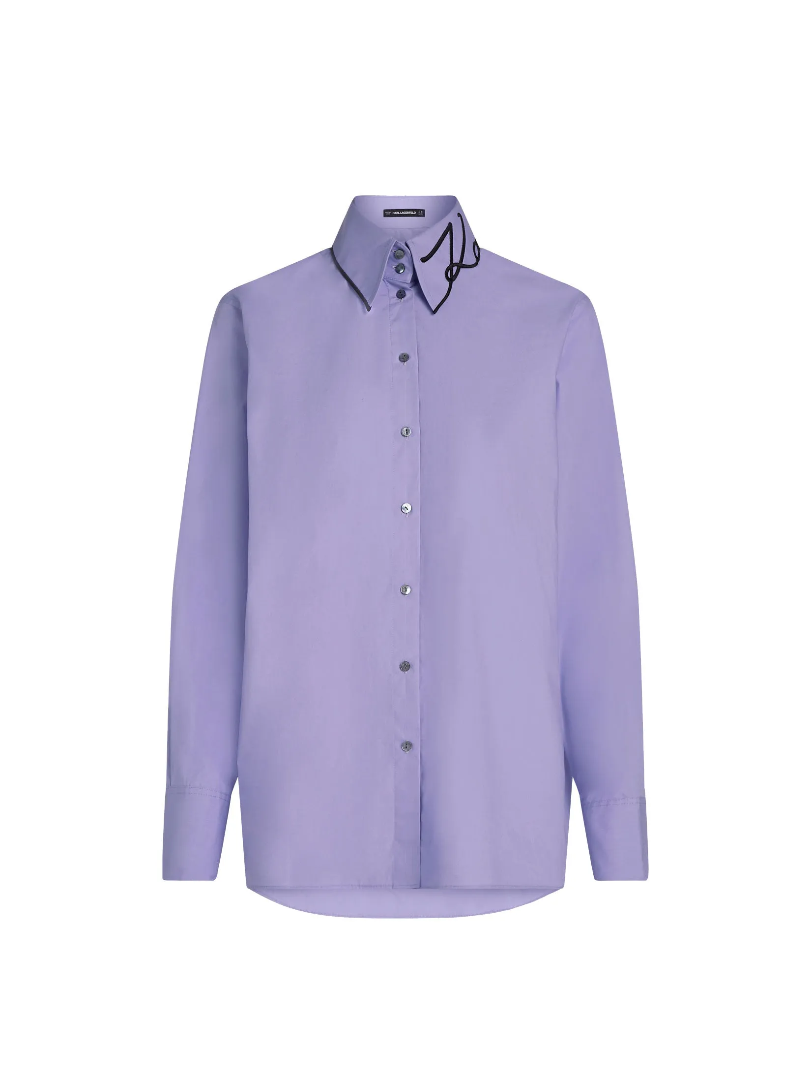 SIGNATURE COLLAR POPLIN SHIRT