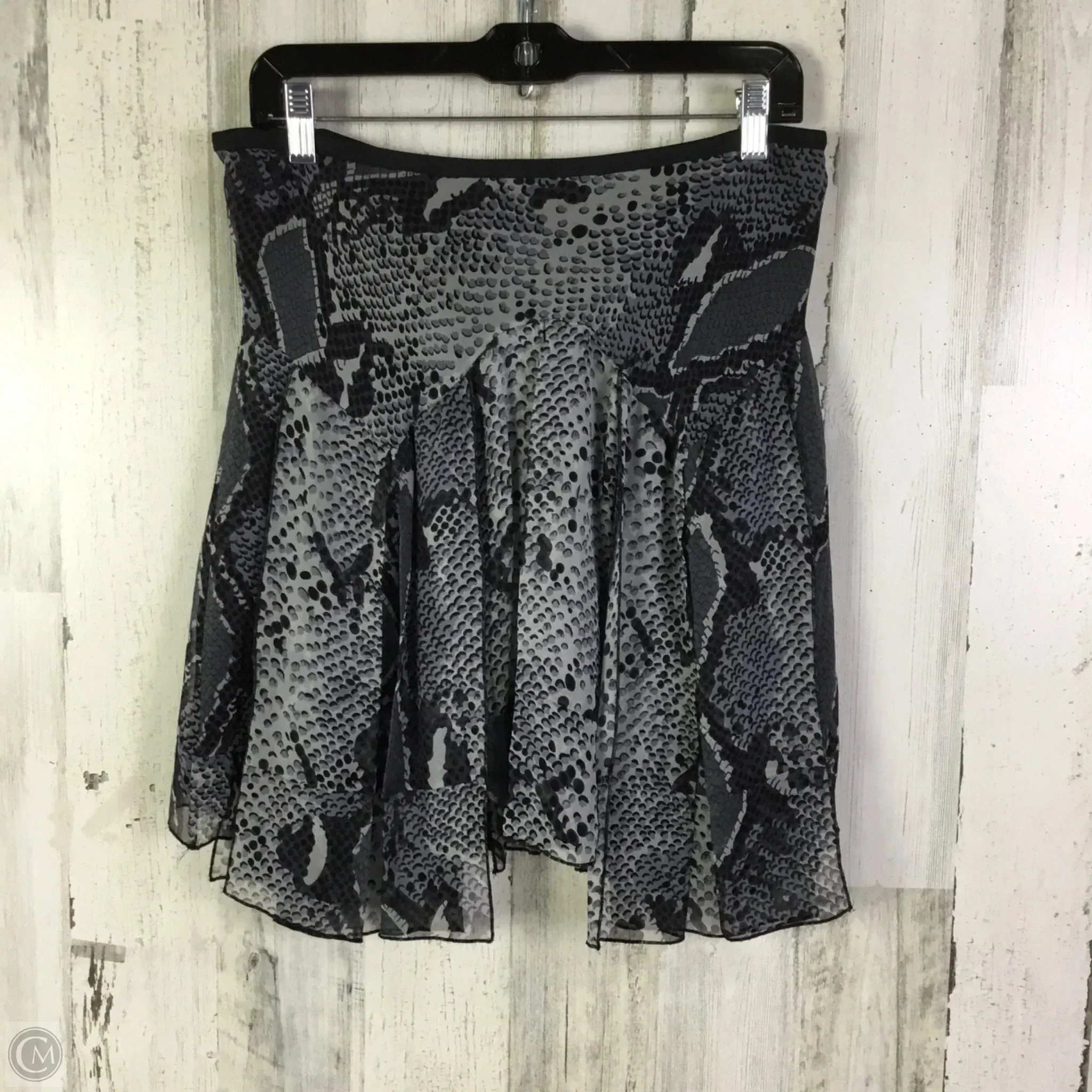 Skort Designer By Diane Von Furstenberg In Grey, Size: 10