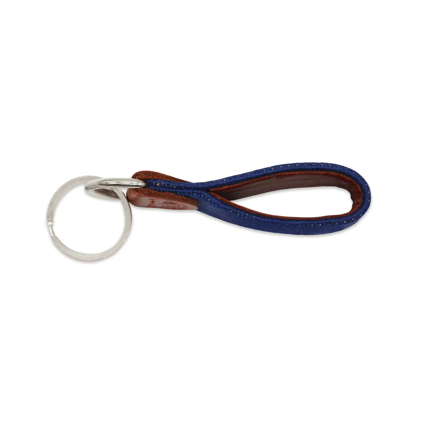 Smathers & Branson Golden Retriever Key Fob - Classic Navy