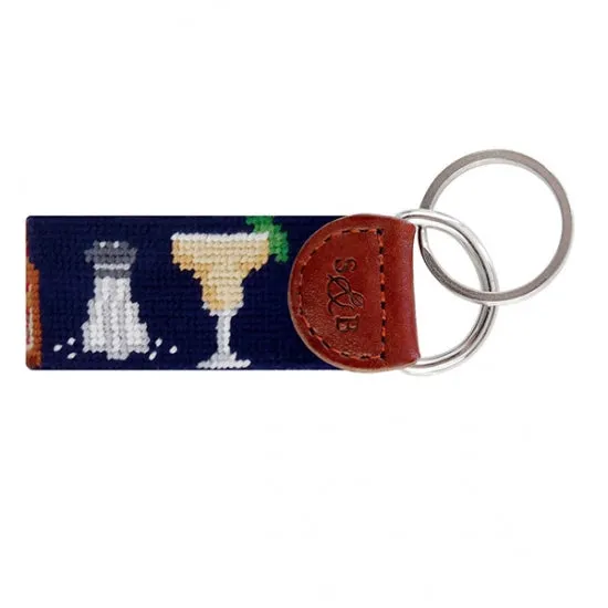 Smathers and Branson Make A Margarita Needlepoint Key Fob