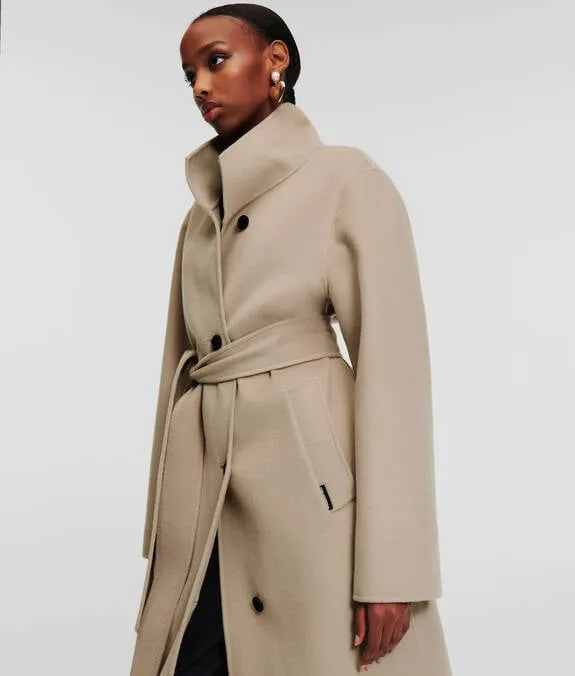 SOFT DOUBLE-FACE WOOL COAT