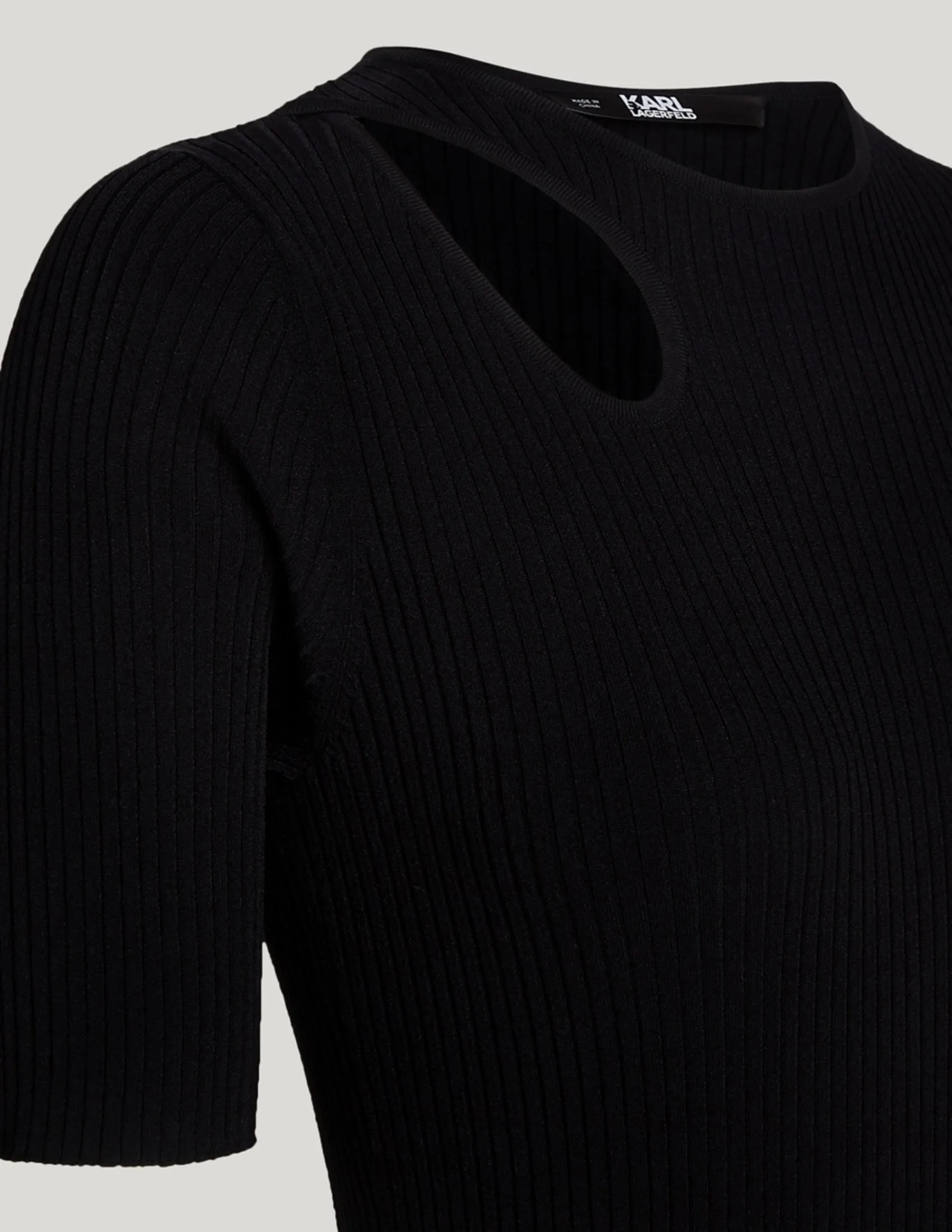 SSLV LOGO KNIT DRESS