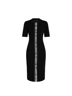 SSLV LOGO KNIT DRESS