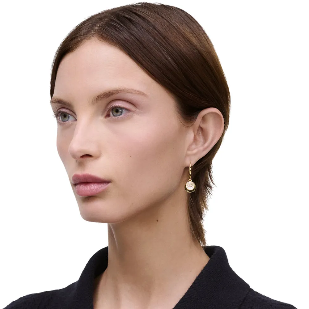 THE BUTTON DROP EARRINGS