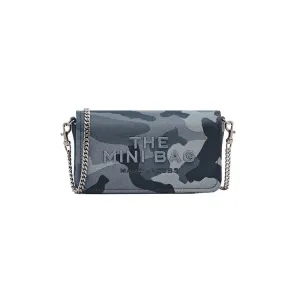 THE CAMO JACQUARD CHAIN MINI BAG