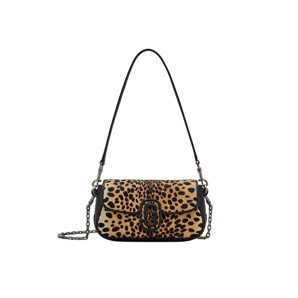THE CHEETAH HAIRCALF CLOVER SHOULDER BAG