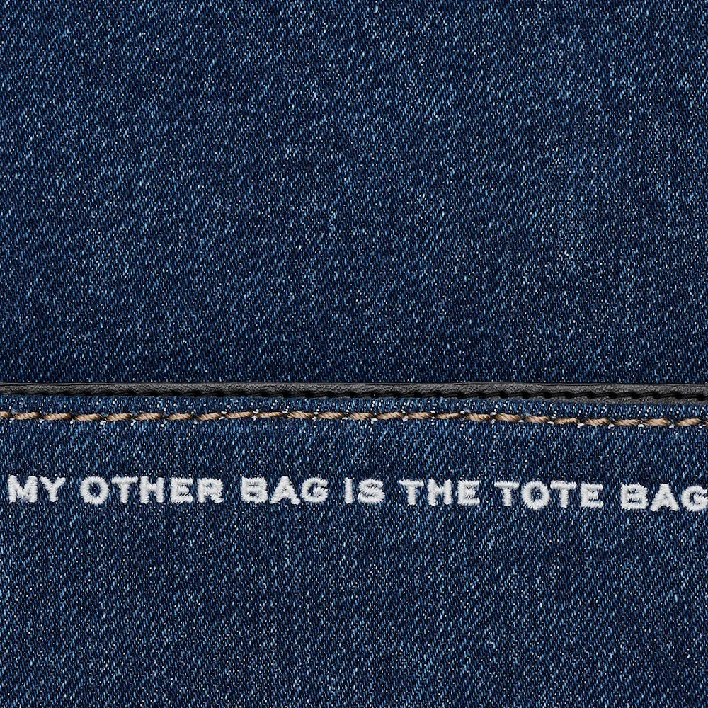 THE DENIM CHAIN MINI BAG