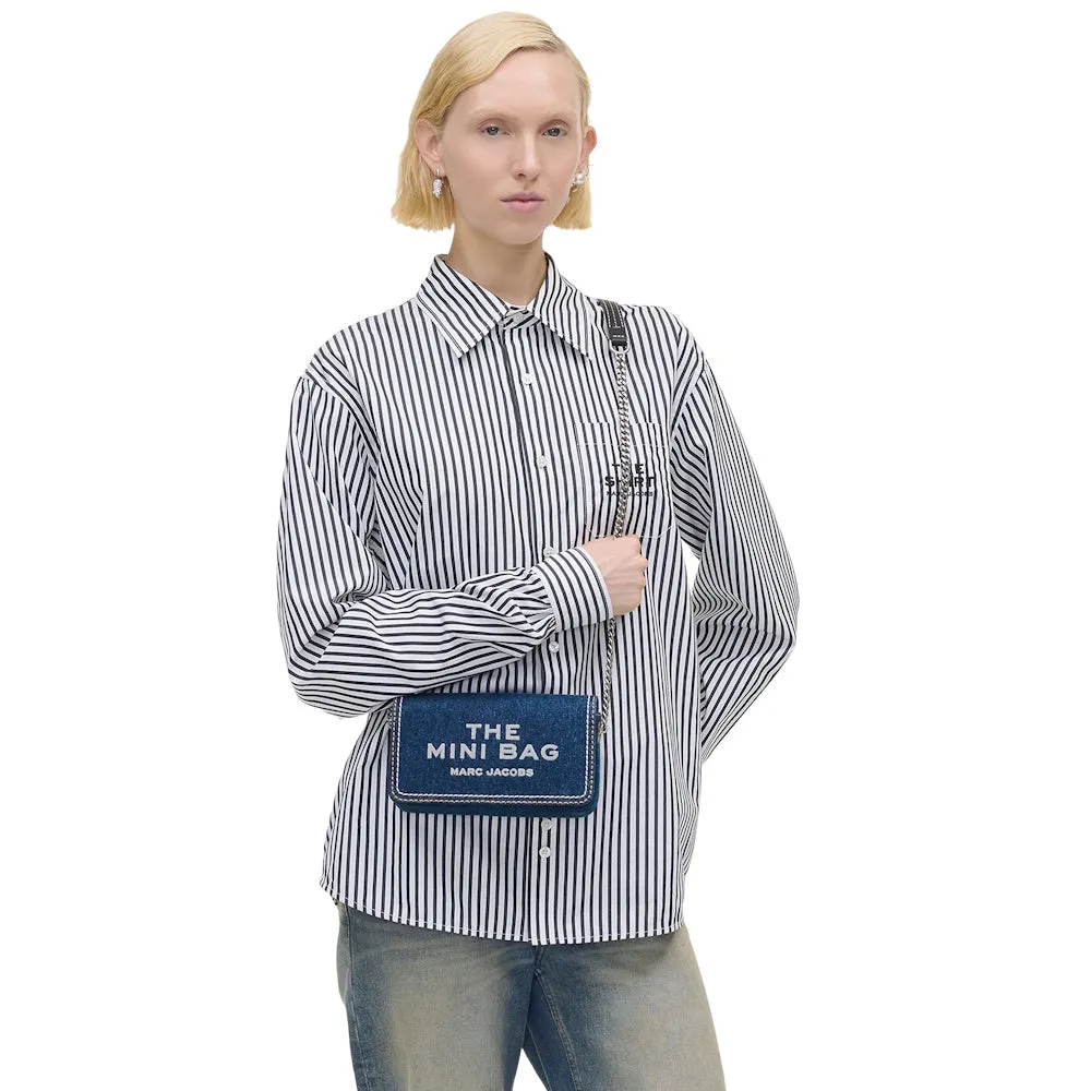 THE DENIM CHAIN MINI BAG