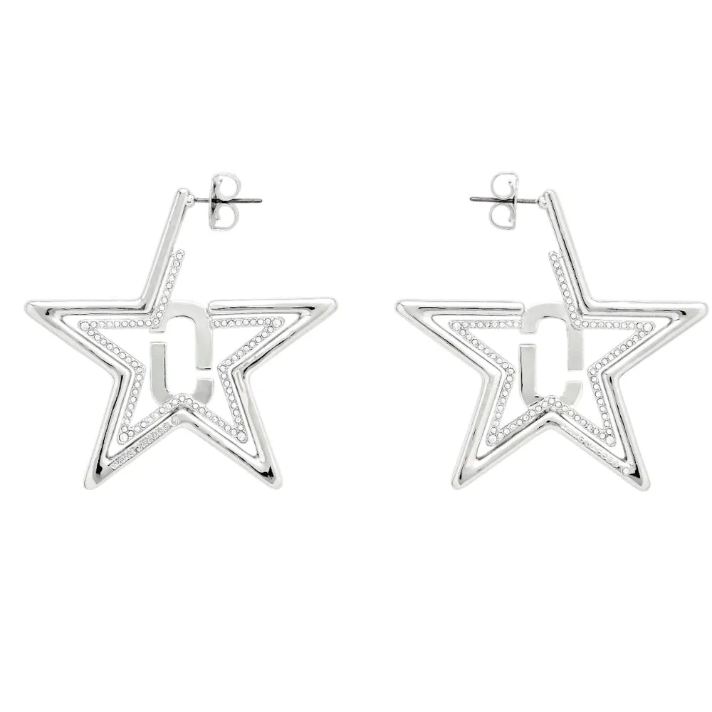 THE J MARC STAR HOOP EARRINGS