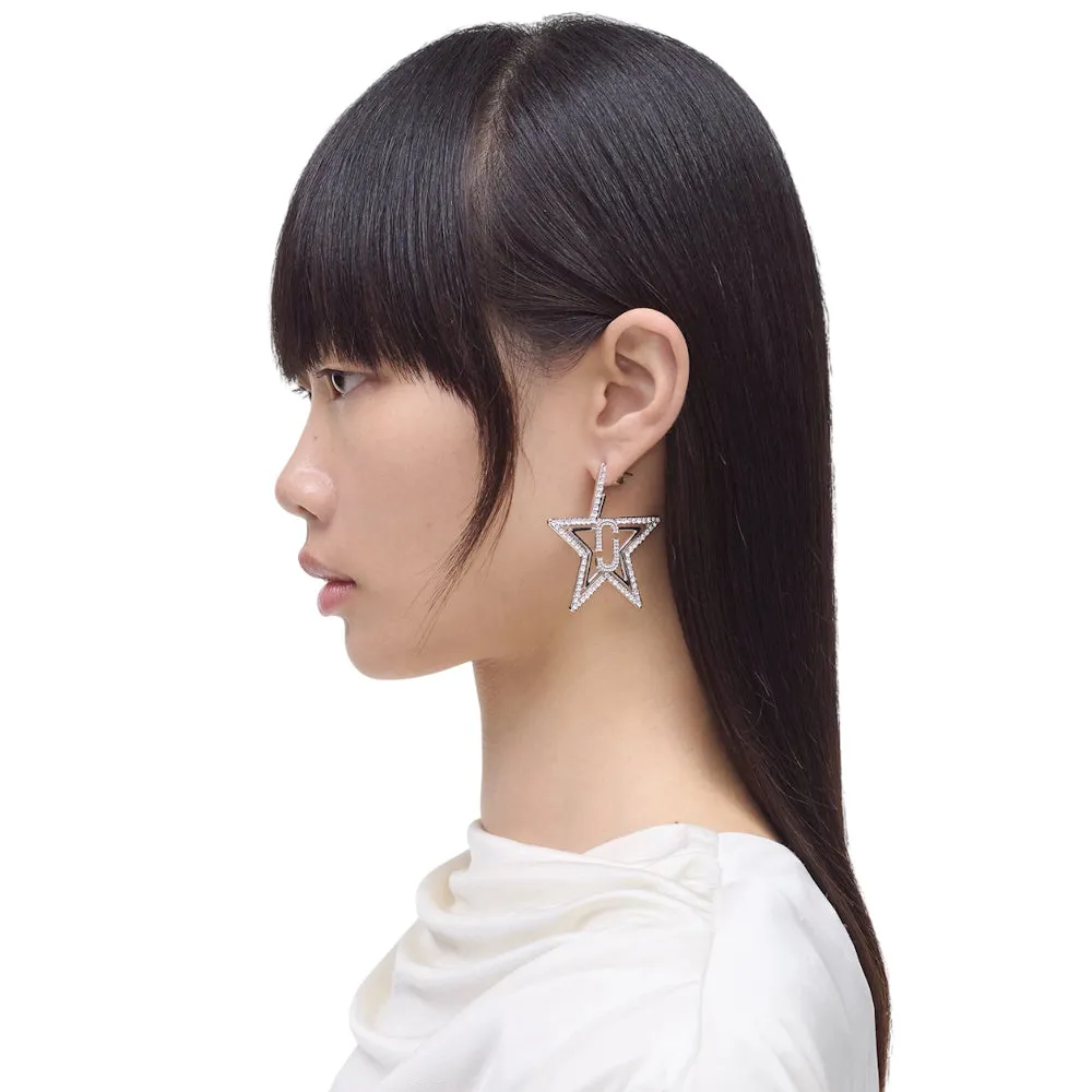 THE J MARC STAR HOOP EARRINGS