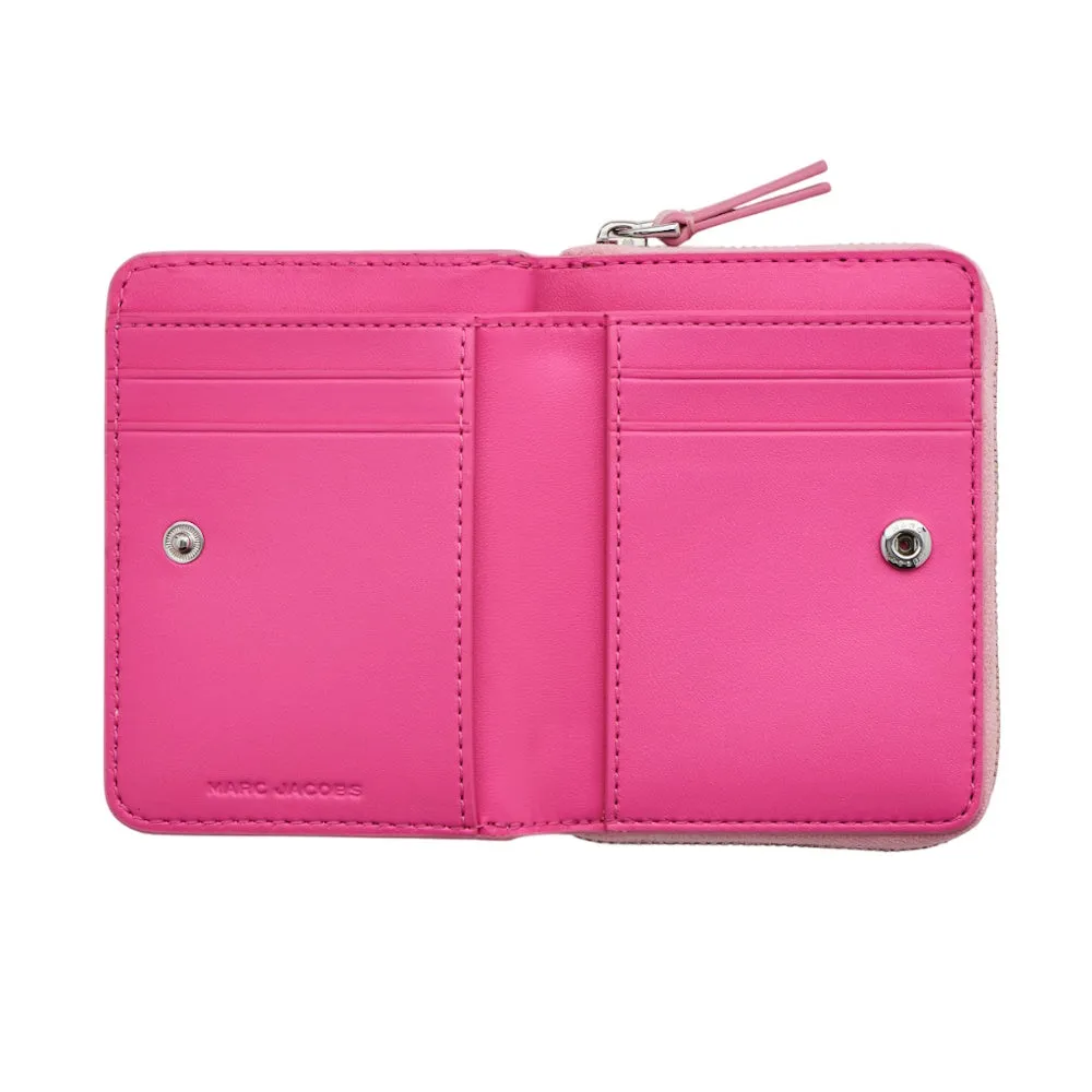 THE LEATHER MINI COMPACT WALLET