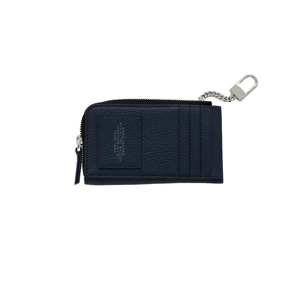 THE LEATHER TOP ZIP MULTI WALLET
