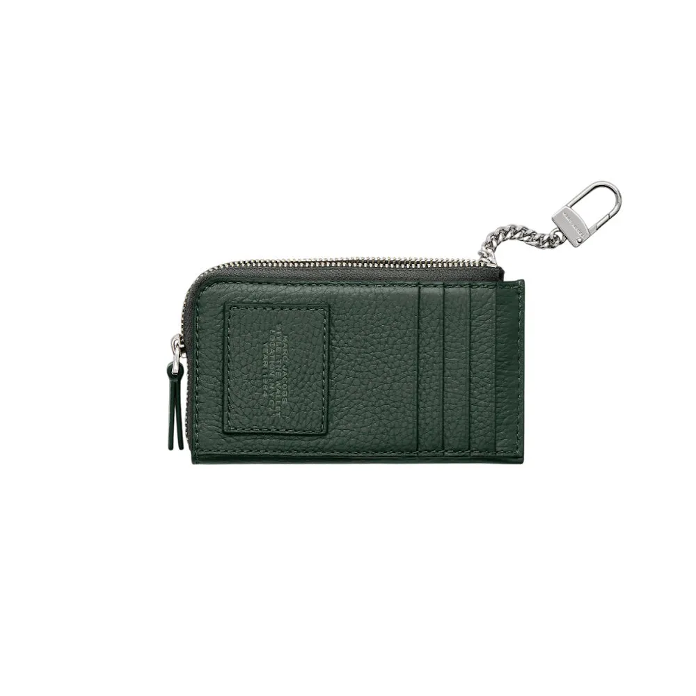 THE LEATHER TOP ZIP MULTI WALLET