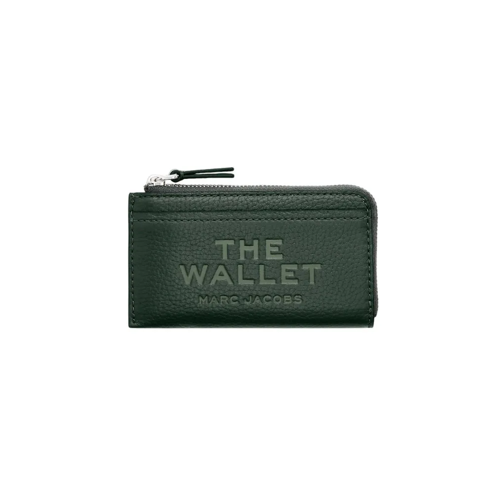 THE LEATHER TOP ZIP MULTI WALLET