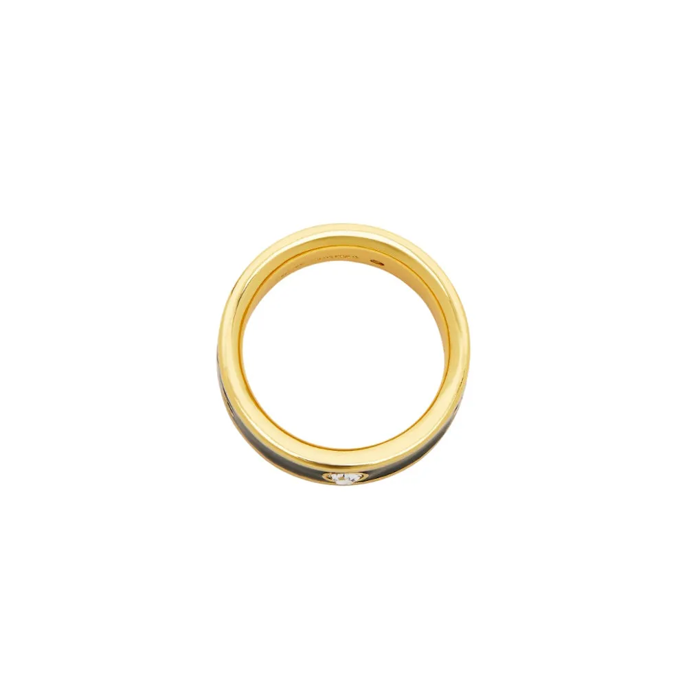 THE MARC JACOBS ENAMEL RING