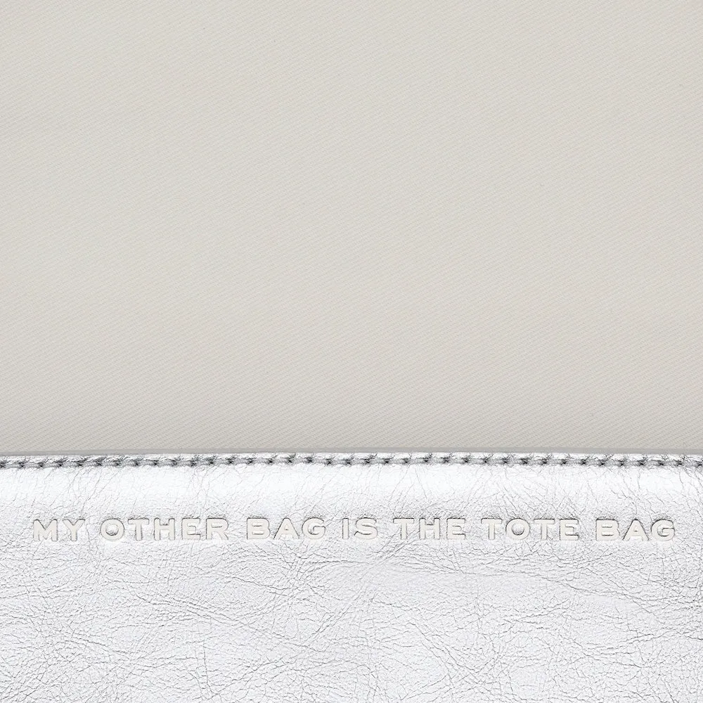 THE METALLIC LEATHER CHAIN MINI BAG