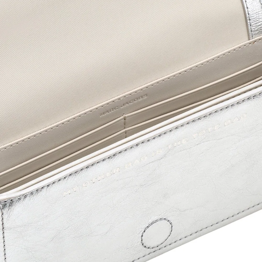 THE METALLIC LEATHER CHAIN MINI BAG