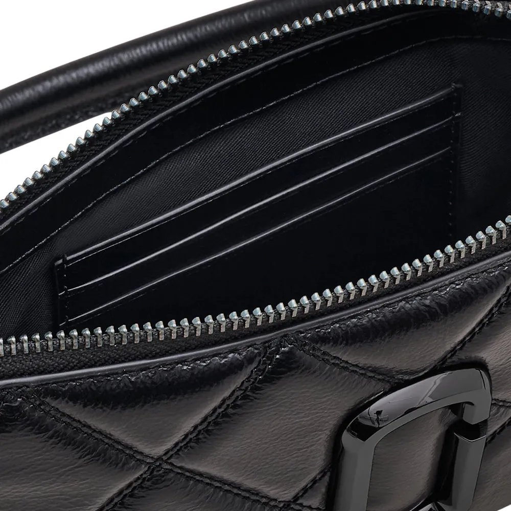 THE QUILTED SNAPSHOT CONVERTIBLE SHOULDER BAG