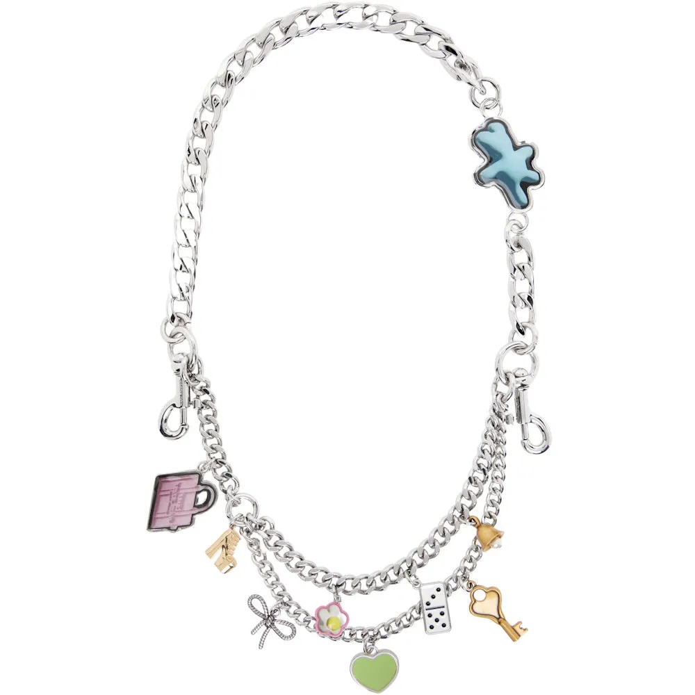 THE STICKER CHAIN SHOULDER STRAP