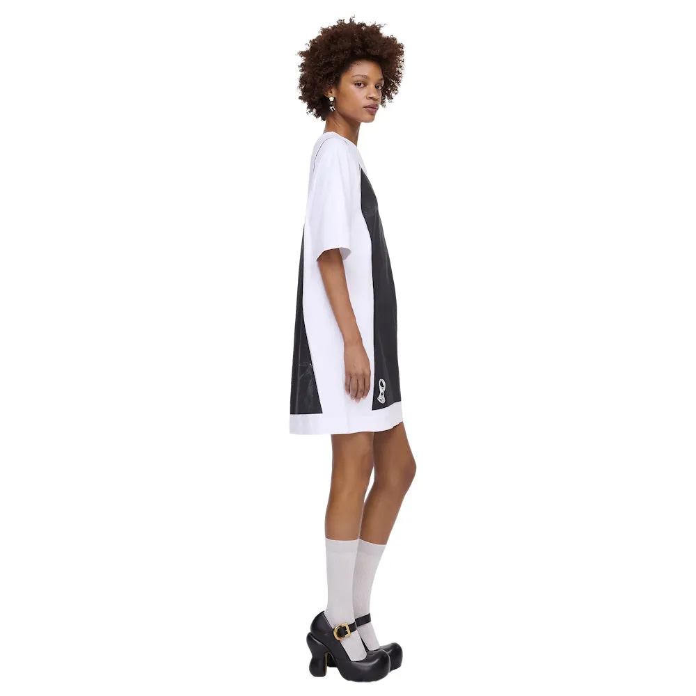 THE TROMPE L'OEIL T-SHIRT DRESS